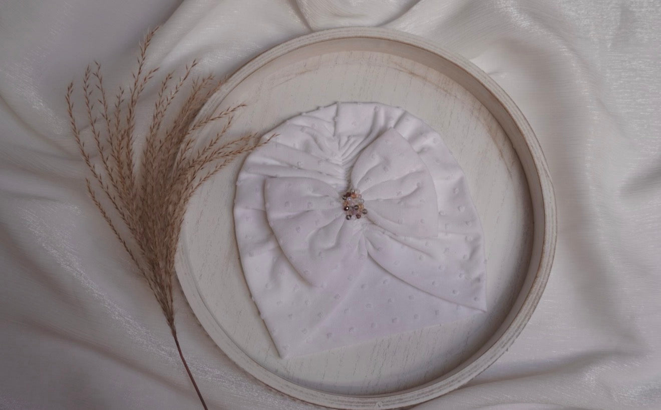 Turban Snow Pearl