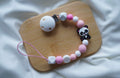 🐼 Lănțișor Suzetă Panda Pink