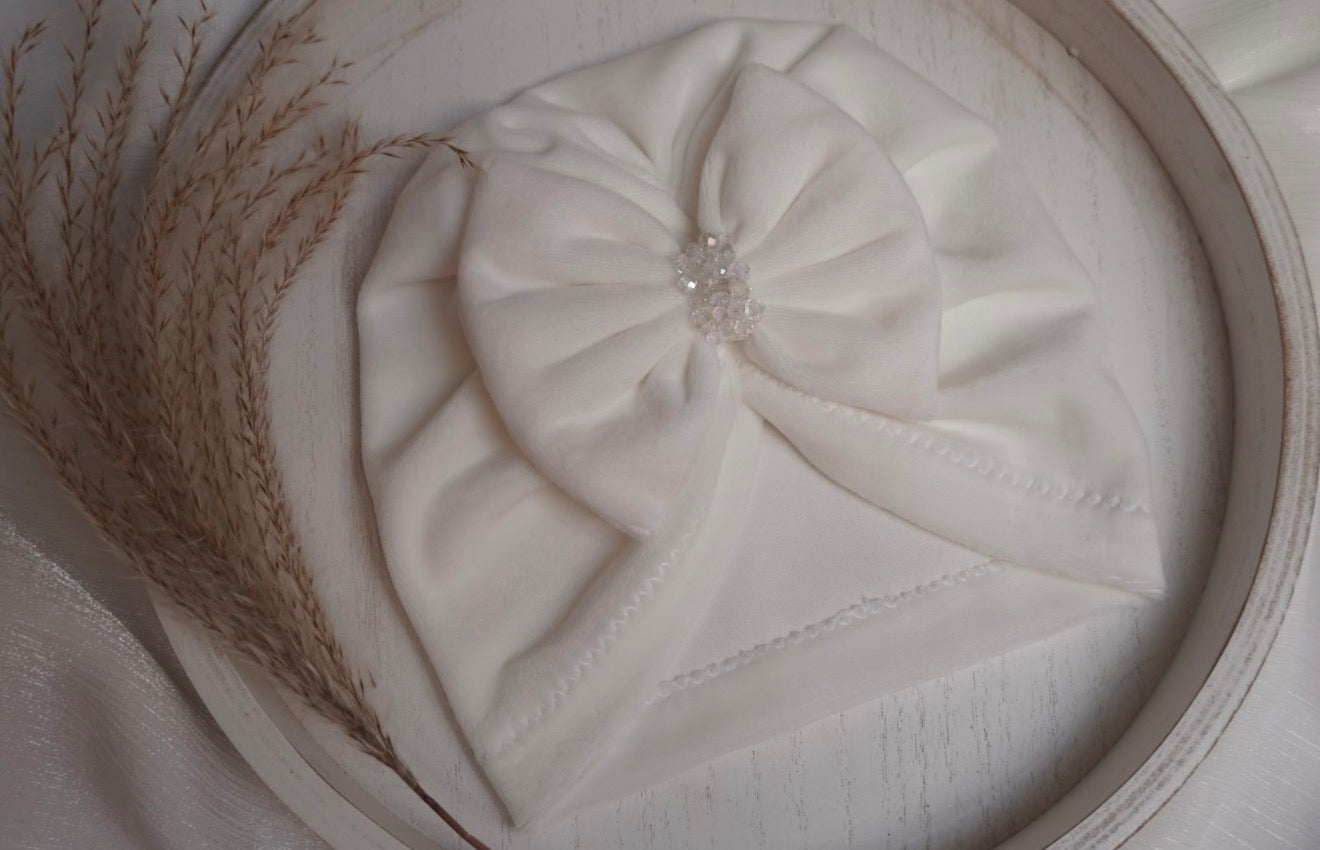 Turban White Elegance