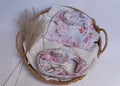 Set Căciuliță & Fular Blush Flowers
