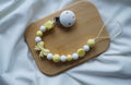 🎀 Lănțișor pentru suzetă Lemon Bow